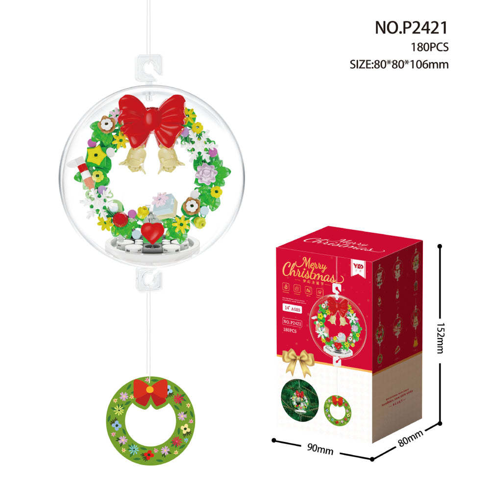 Weihnachtsbaustein-ornament, Weihnachtsbaustein-kugeln, Geschenk Für Kinder - MeineFotoTassen