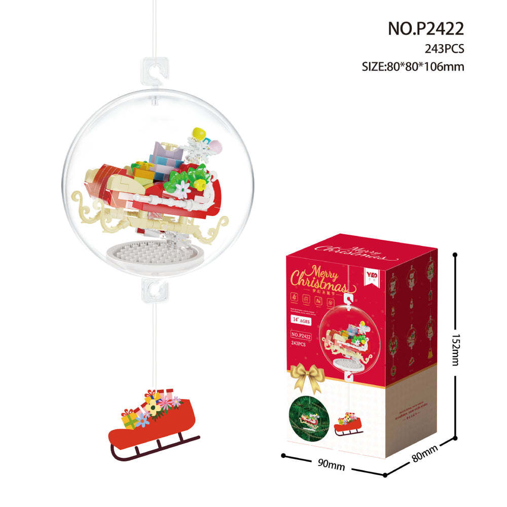 Weihnachtsbaustein-ornament, Weihnachtsbaustein-kugeln, Geschenk Für Kinder - MeineFotoTassen