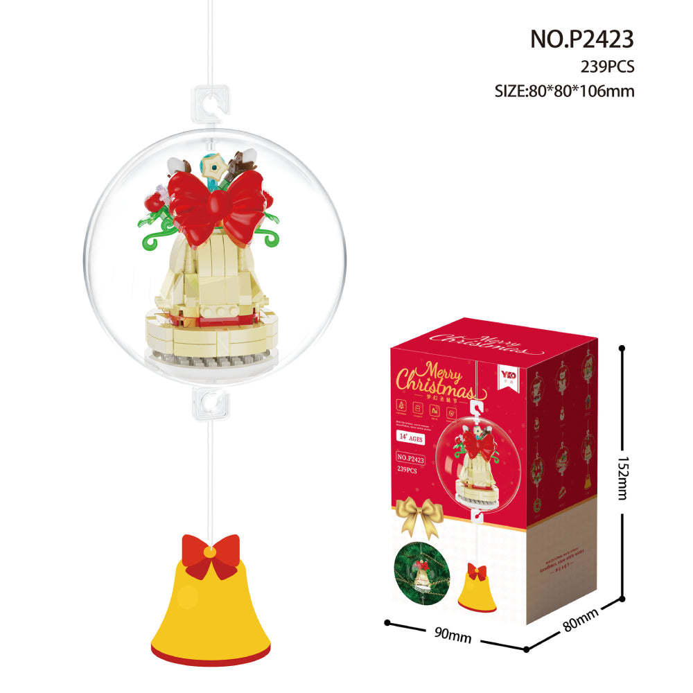 Weihnachtsbaustein-ornament, Weihnachtsbaustein-kugeln, Geschenk Für Kinder - MeineFotoTassen