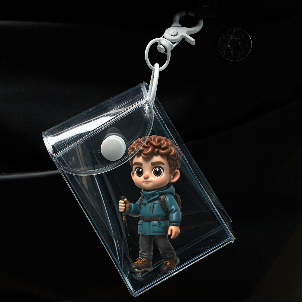 Personalisierter 3d Mini Figur Schlüsselanhänger Personalisierter Rucksack Charm Vom Foto - DePhotoBoxer