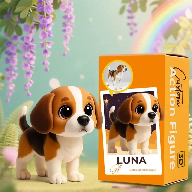 Personalisierte 3d-actionfigur Nach Foto – Individuelle Spielfigur Für Paare – Geschenkidee Zur Hochzeit - DePhotoBoxer