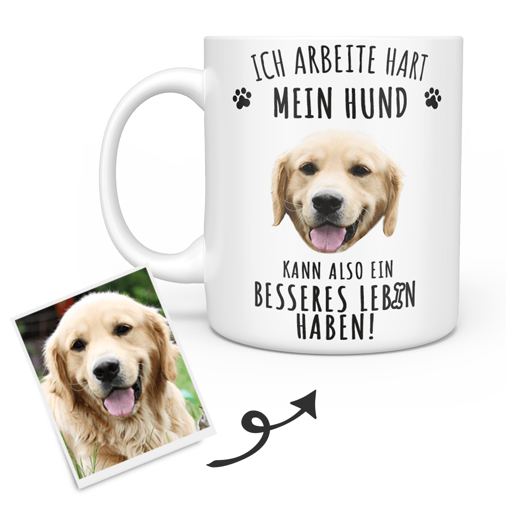 Hundegesichts Tasse-Hund tassen