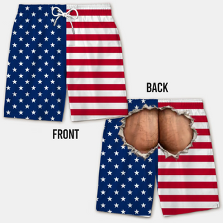 Benutzerdefinierte Lustige Herren-Badehose – Personalisierte Geburtstagsgeschenke Für Ihn – Crack Me Up Beach Life - MeineFotoTassen