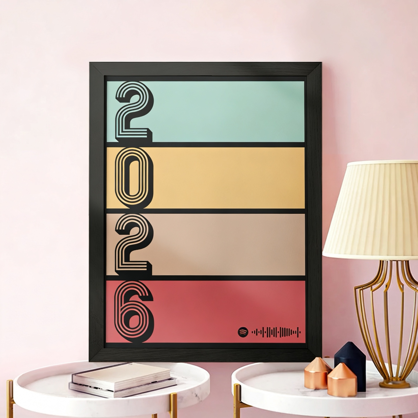 Custom Spotify Plaque Personalized Song Gift Personalized Year Plaque