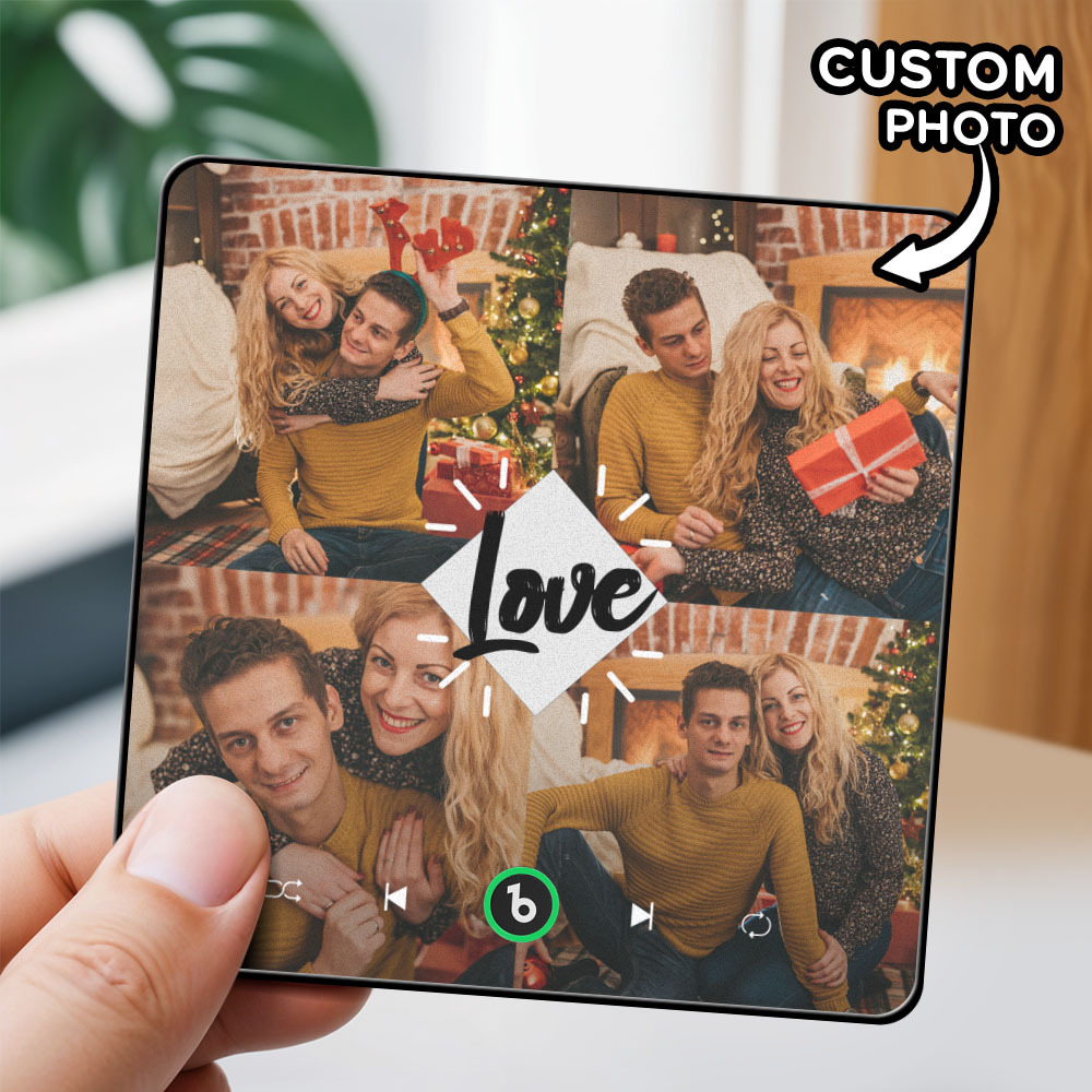 Custom Music Fridge Magnet Custom Photo Fridge Magnet Anniversary Gifts for Lover