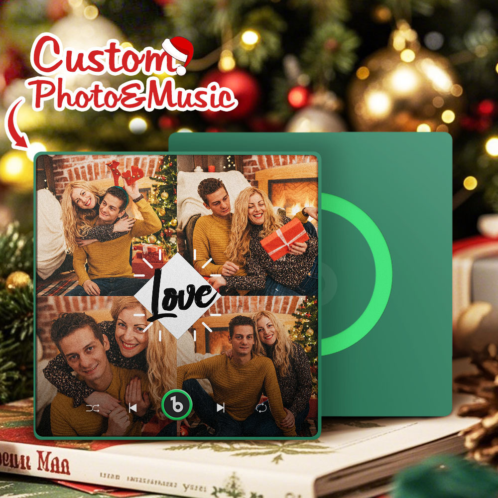 Custom Music Fridge Magnet Custom Photo Fridge Magnet Anniversary Gifts for Lover