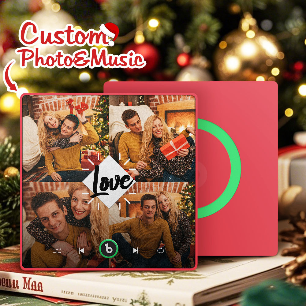 Custom Music Fridge Magnet Custom Photo Fridge Magnet Anniversary Gifts for Lover