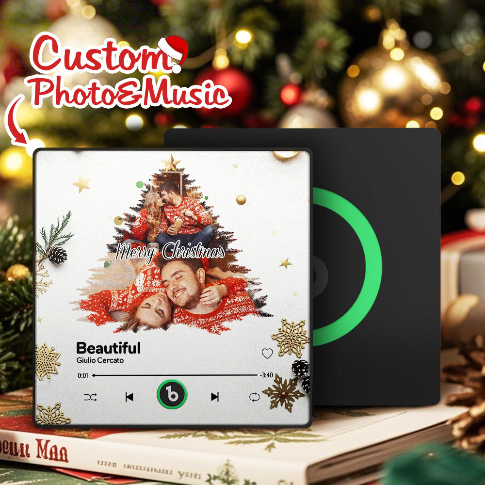 Custom Christmas Fridge Magnet Personalized Holiday Refrigerator Magnet Gift Custom Christmas Gifts