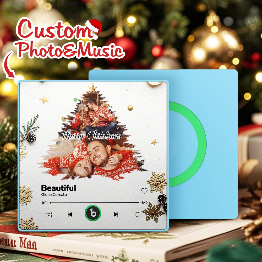 Custom Christmas Fridge Magnet Personalized Holiday Refrigerator Magnet Gift Custom Christmas Gifts