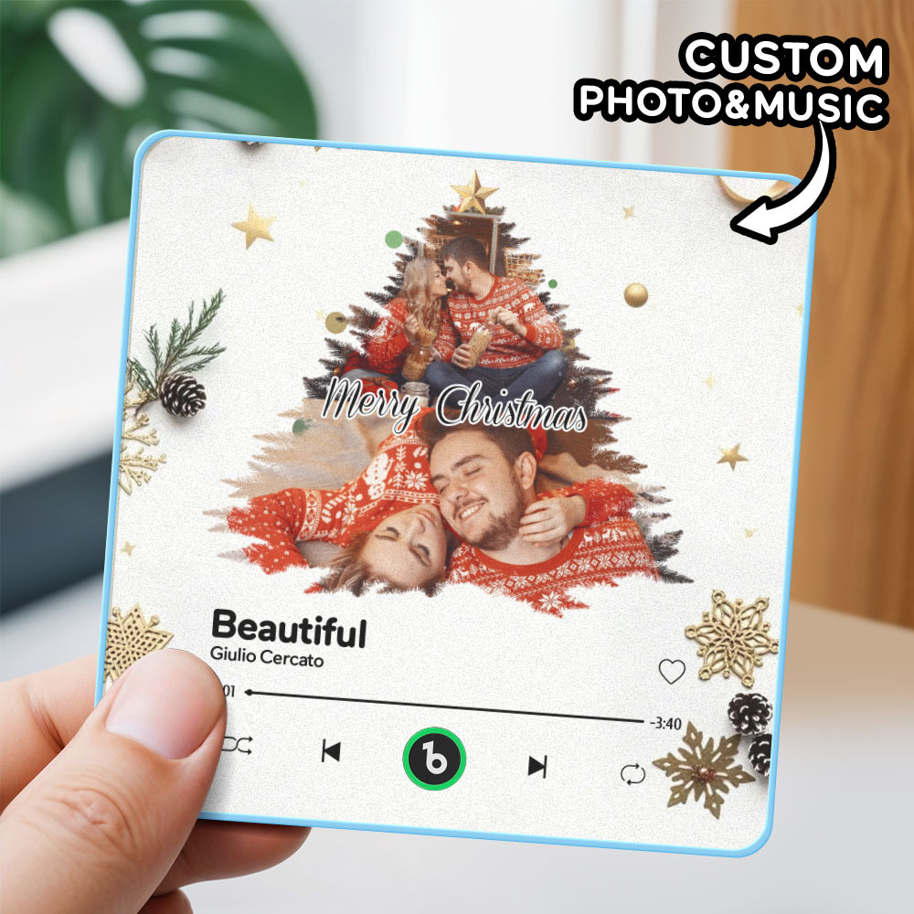 Custom Christmas Fridge Magnet Personalized Holiday Refrigerator Magnet Gift Custom Christmas Gifts