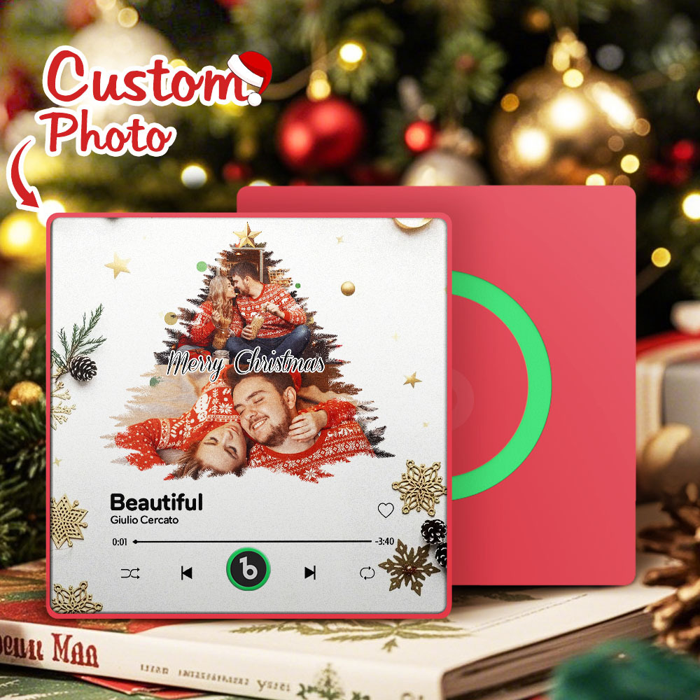 Custom Christmas Fridge Magnet Personalized Holiday Refrigerator Magnet Gift Custom Christmas Gifts