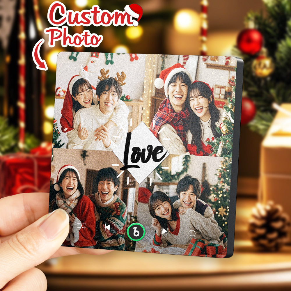 Custom Music Fridge Magnet Custom Photo Fridge Magnet Anniversary Gifts for Lover