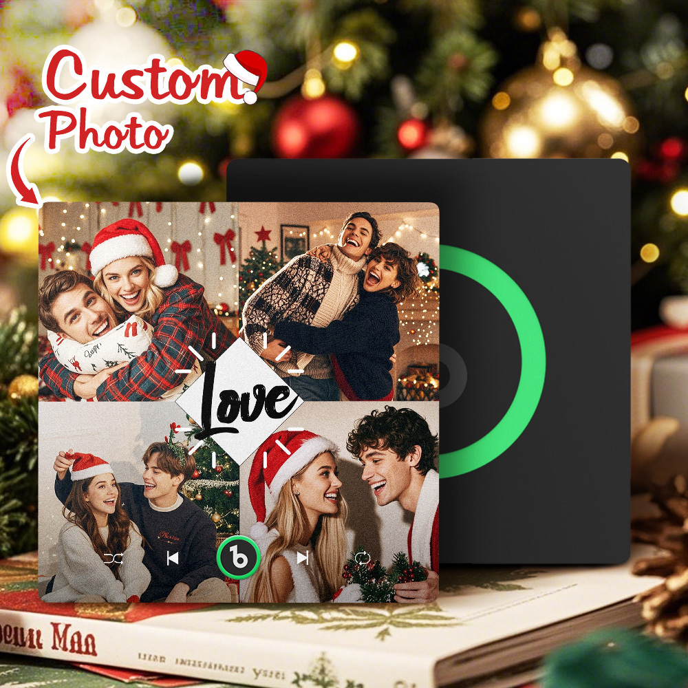 Custom Music Fridge Magnet Custom Photo Fridge Magnet Anniversary Gifts for Lover