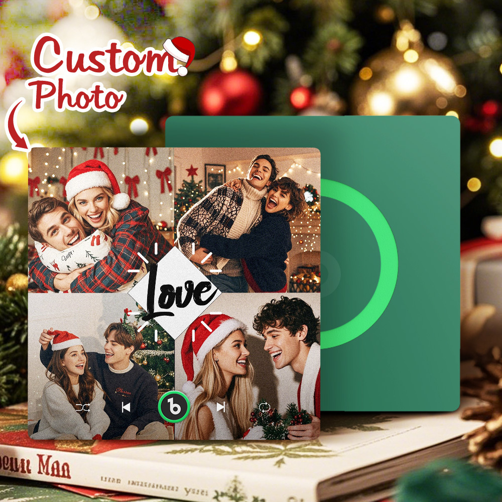 Custom Music Fridge Magnet Custom Photo Fridge Magnet Anniversary Gifts for Lover