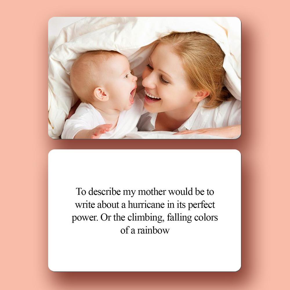 Custom Photo Wallet Insert Card Gift Card Mother's Day Surprise - Myphotomugs