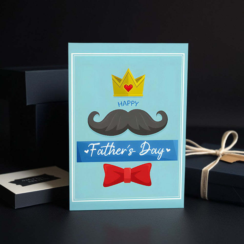 Father's Day Card for Daddy Funny Father's Day Greeting Card - Myphotomugs