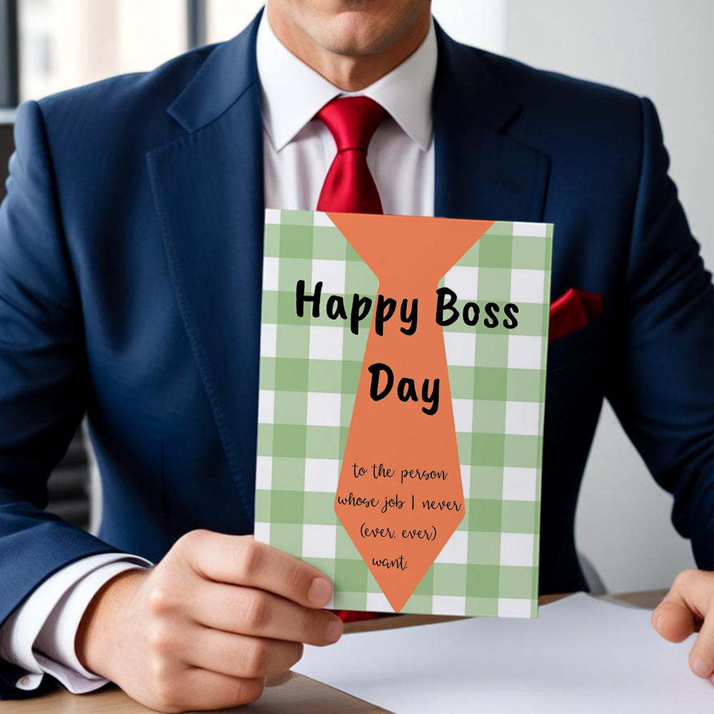 Funny Boss's Day Card Boss's Day Card Boss's Birthday Card Gift for Man Boss - Myphotomugs