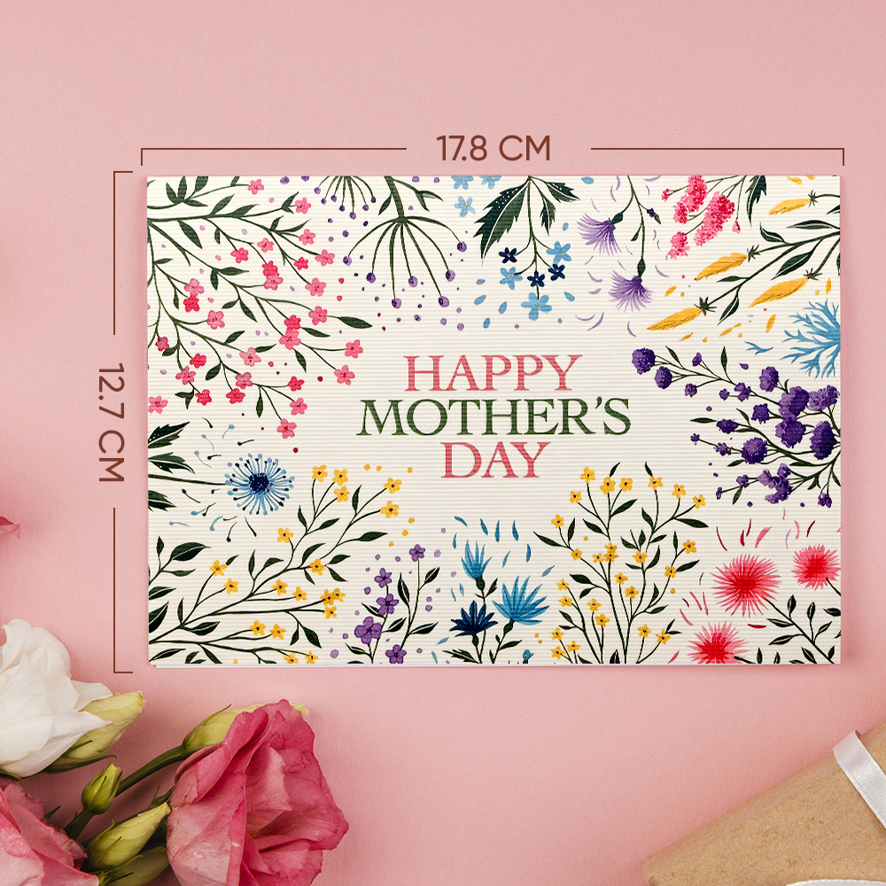 Happy Mother’s Day Card Mother’s Day Card for Mom Watercolour Card