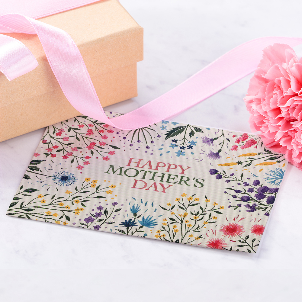 Happy Mother’s Day Card Mother’s Day Card for Mom Watercolour Card