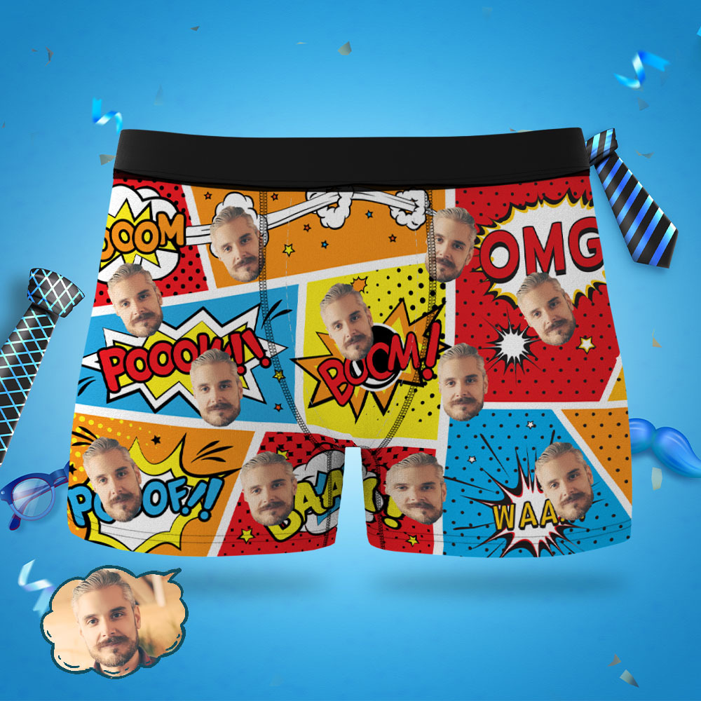 Custom Boxer Custom Underwear Photos Men's Underwear Valentine's Day G