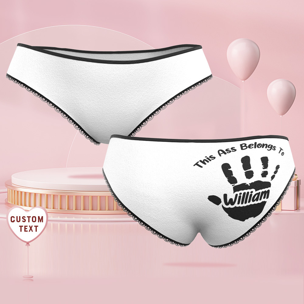 Custom Name Boxer Naughty Gifts For Boyfriend Personalized Boxer for Men