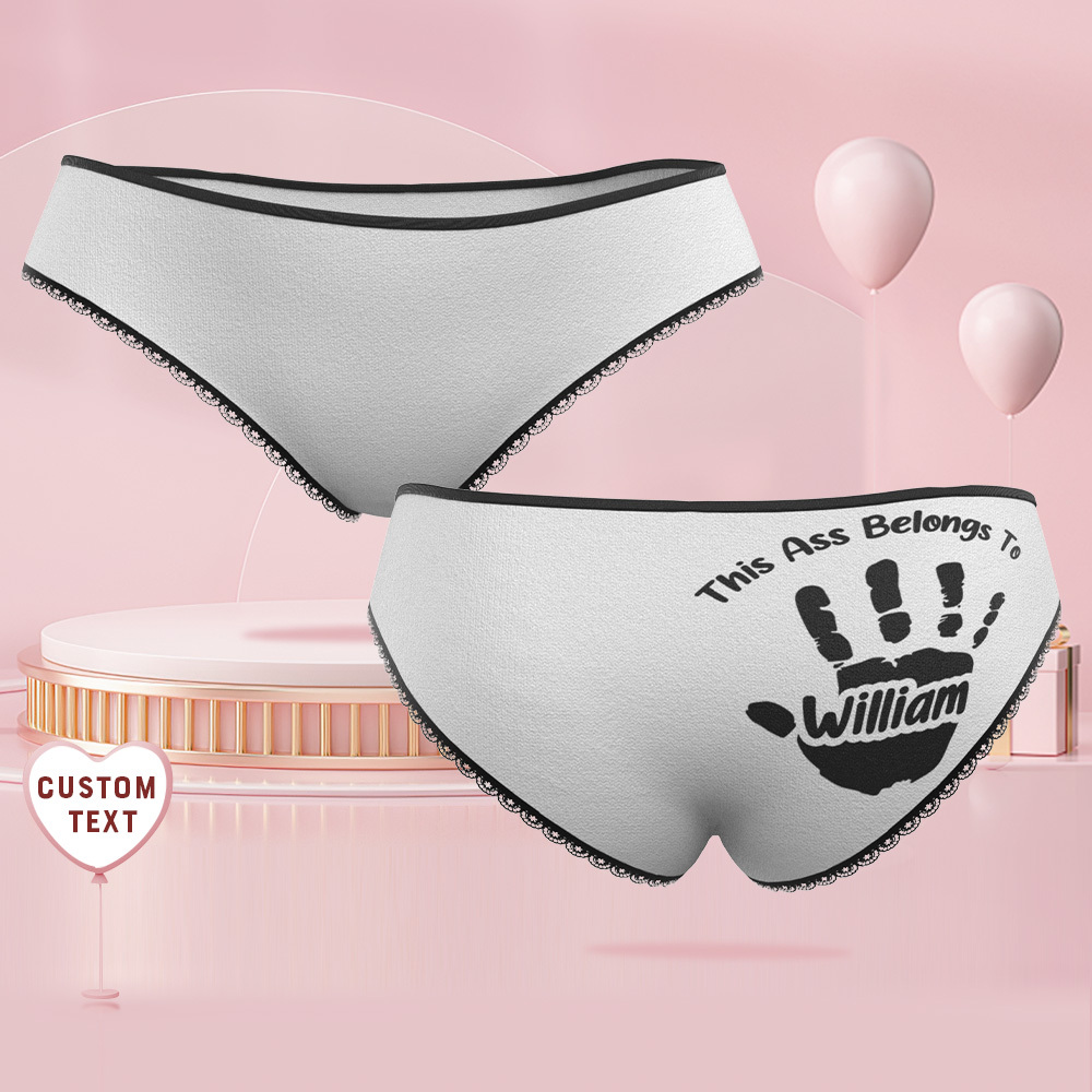 Custom Name Boxer Naughty Gifts For Boyfriend Personalized Boxer for Men