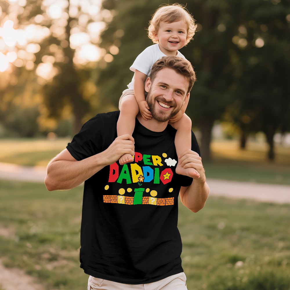 Super Papa Shirt Fathers Day Shirt Funny Papa Tshirt Fathers Day Gift