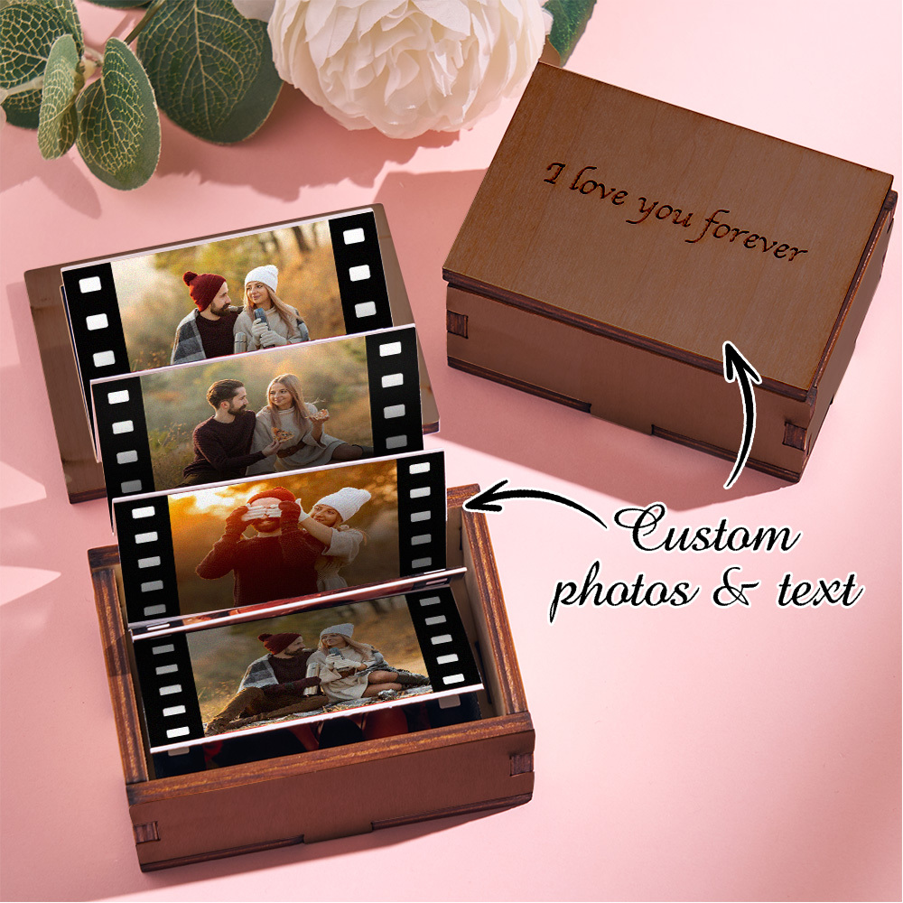 Personalized Photo Box Custom Photo Gift Custom Photo Gifts for Lover