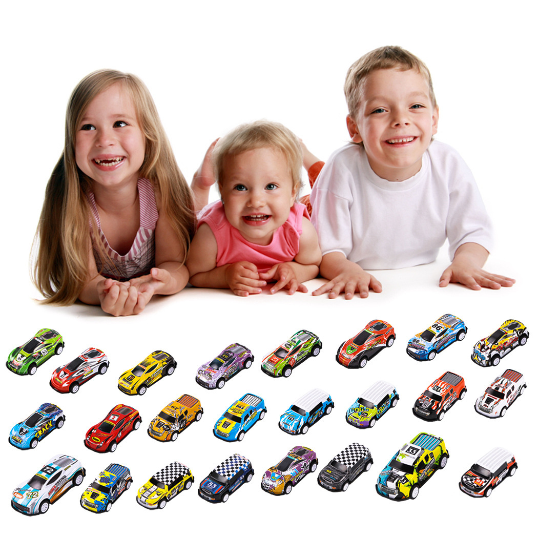 Christmas Alloy Car Advent Calendar 24 Days Countdown Alloy Car Toy Set Countdown Surprise Gift Box for Kids