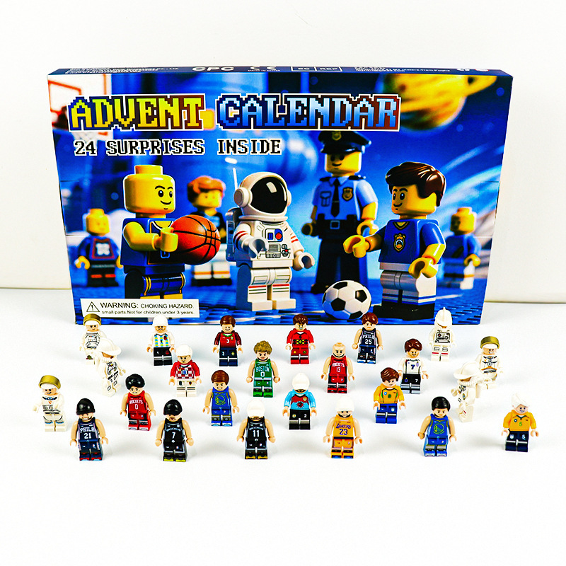 Basketball Mini Figure Advent Calendar 2025 24 Days Countdown Mini Figure Gift Box