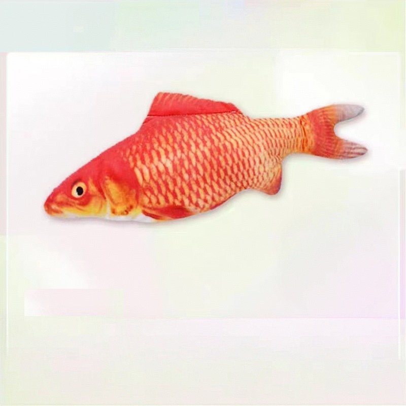 Funny Flopping Fish Toy Electric Wiggling Plush for Kids Interactive Jumping Pet Toy Baby Calming Toy