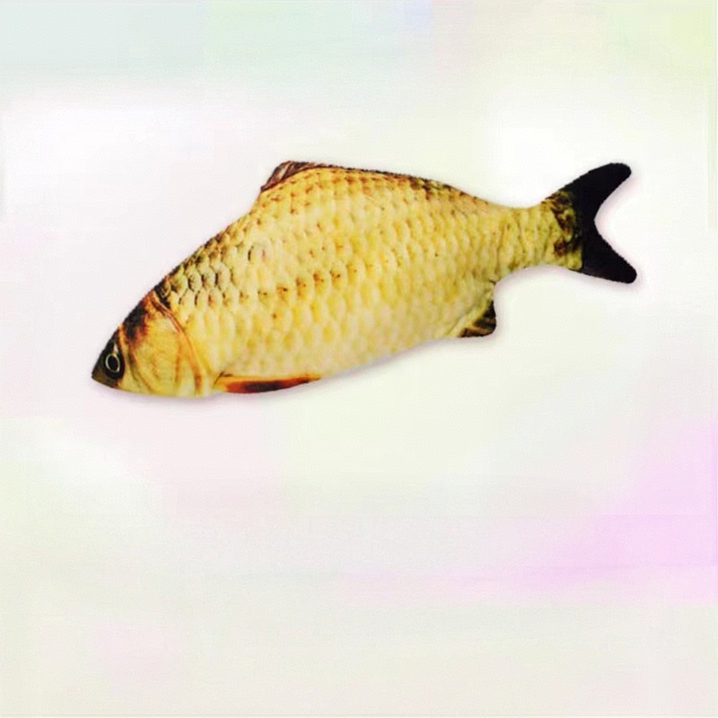 Funny Flopping Fish Toy Electric Wiggling Plush for Kids Interactive Jumping Pet Toy Baby Calming Toy