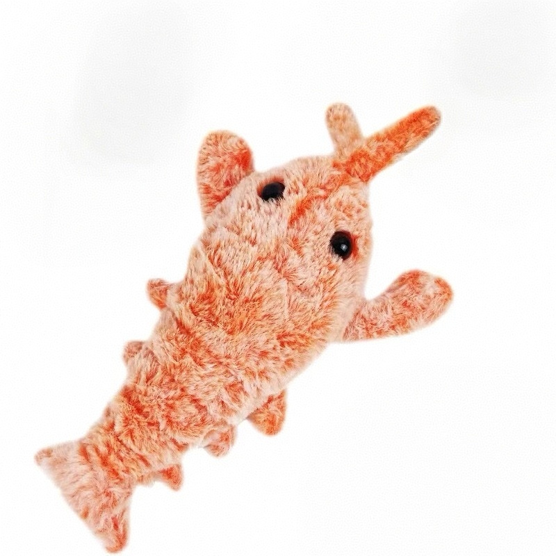 Funny Flopping Fish Toy Electric Wiggling Plush for Kids Interactive Jumping Pet Toy Baby Calming Toy