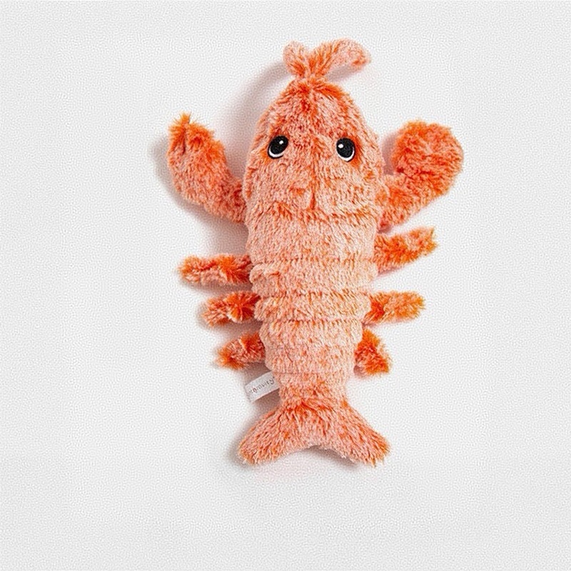 Funny Flopping Fish Toy Electric Wiggling Plush for Kids Interactive Jumping Pet Toy Baby Calming Toy