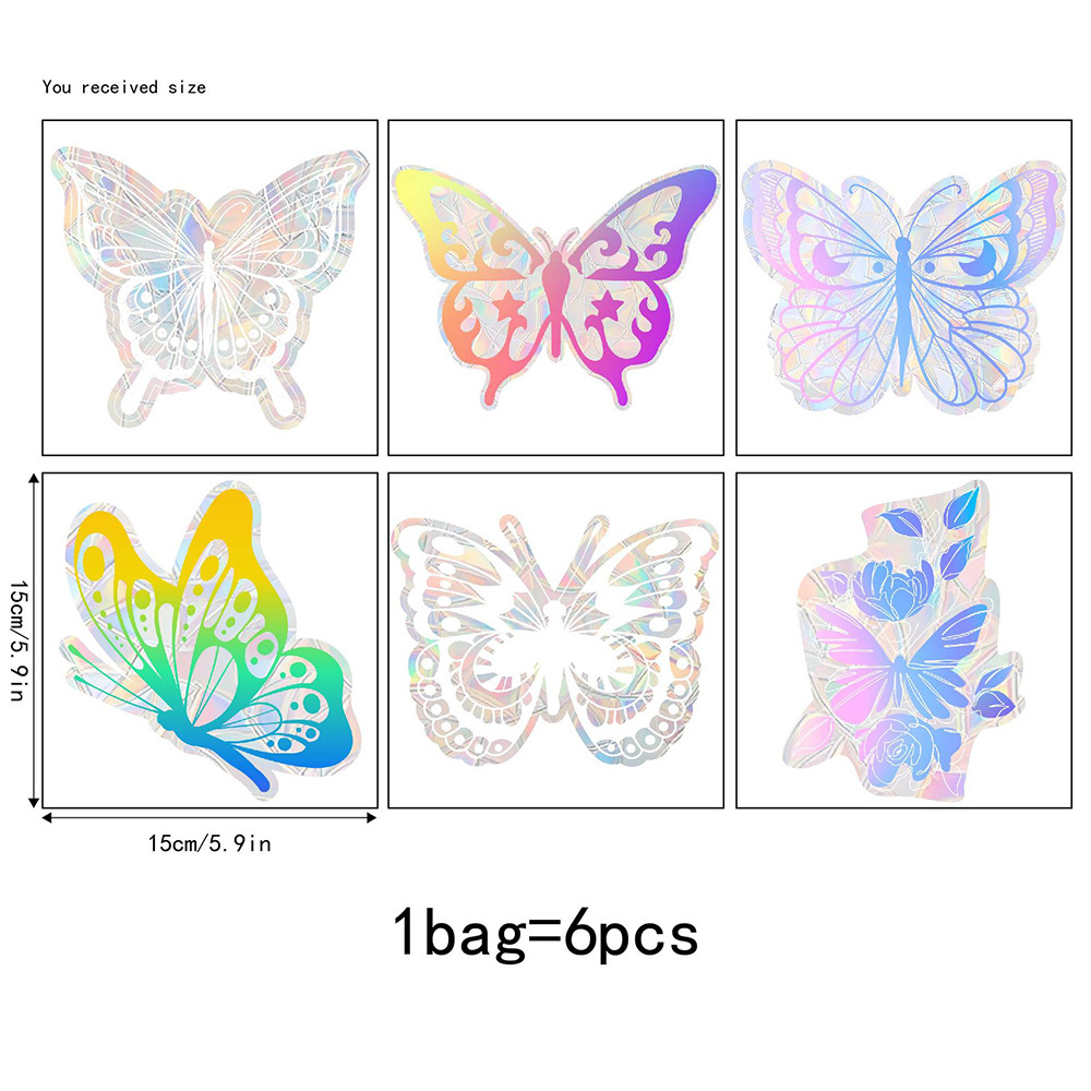 Holographic Stickers Shiny Waterproof Laser Stickers for Laptop