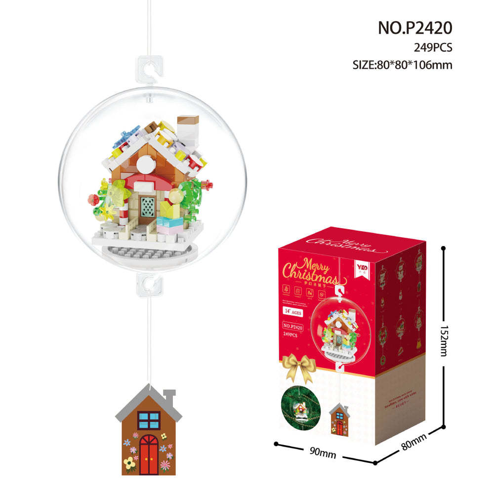 Christmas Building Block Ornament Christmas Block Balls Gift for Kids - MyPhotoMugs