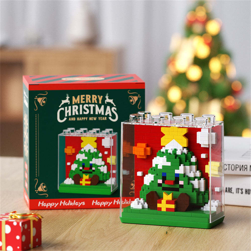 Christmas Building Block Toys with Cover Christmas Block Toys Gift for Kids - MyPhotoMugs