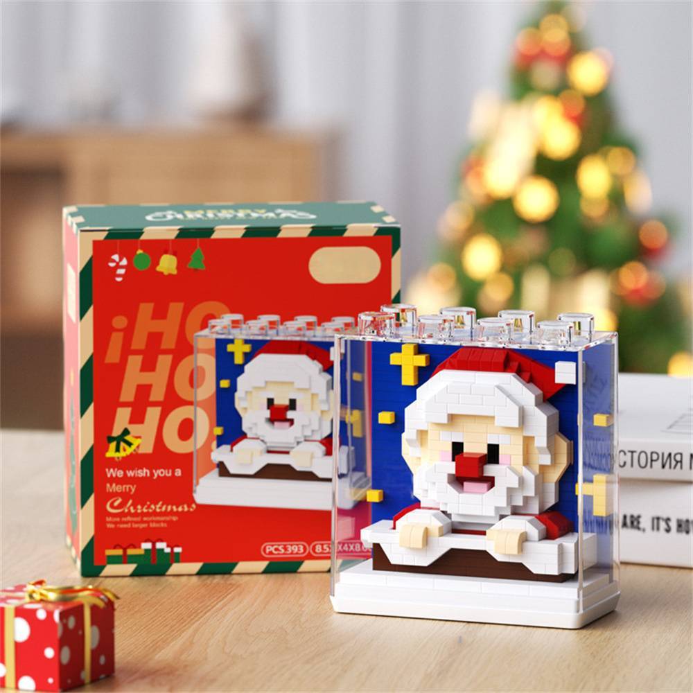 Christmas Building Block Toys with Cover Christmas Block Toys Gift for Kids - MyPhotoMugs