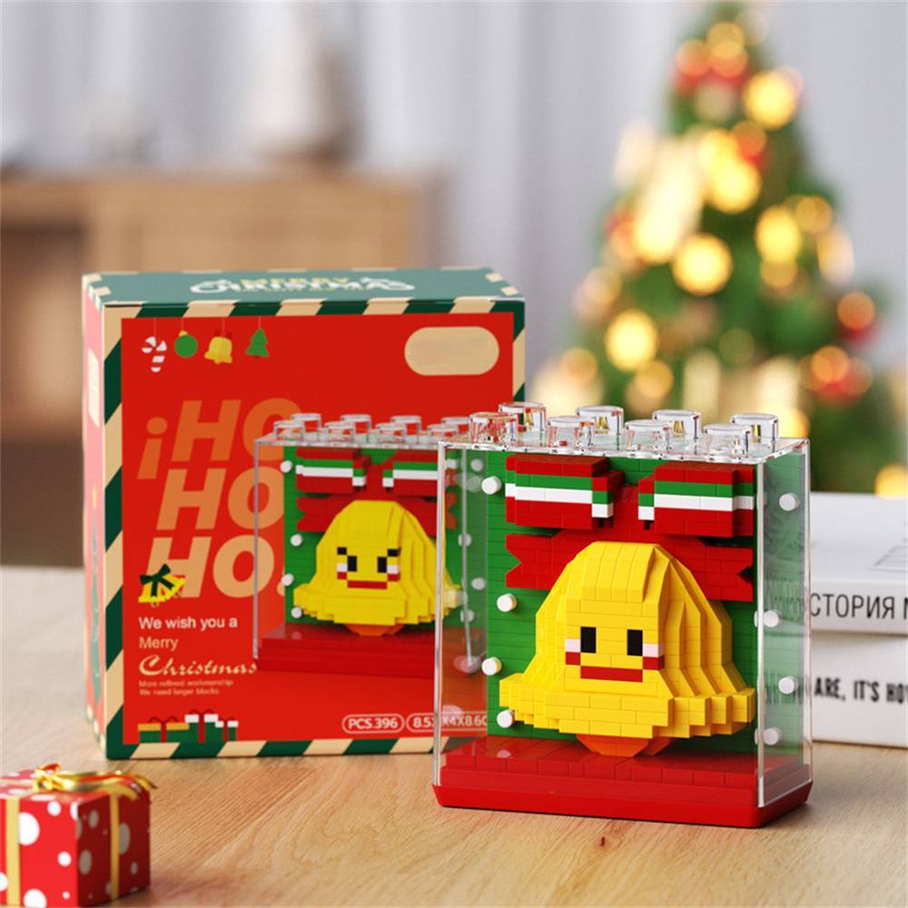 Christmas Building Block Toys with Cover Christmas Block Toys Gift for Kids - MyPhotoMugs