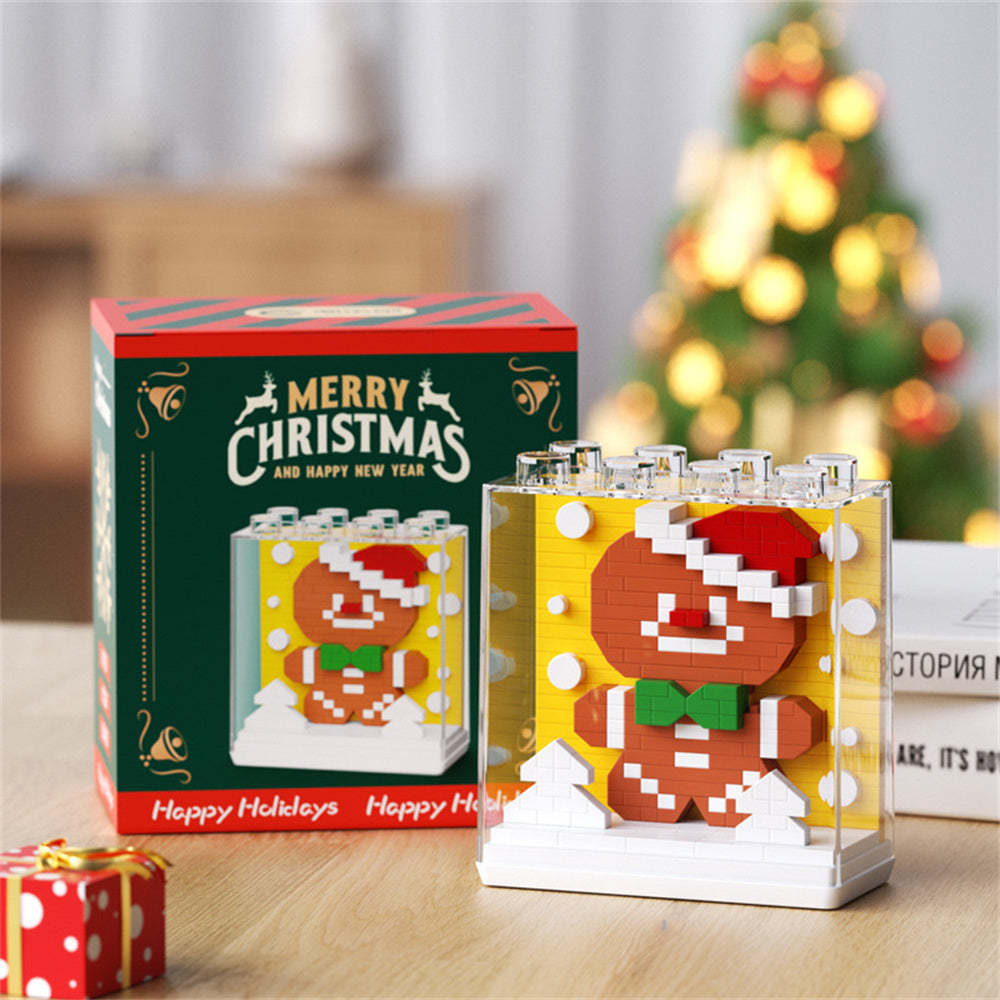 Christmas Building Block Toys with Cover Christmas Block Toys Gift for Kids - MyPhotoMugs