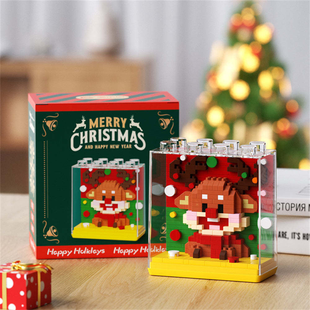 Christmas Building Block Toys with Cover Christmas Block Toys Gift for Kids - MyPhotoMugs