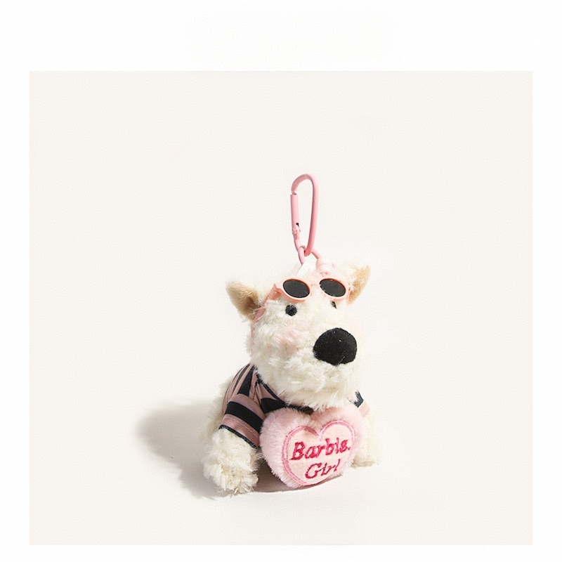 Kawaii Dog Keychain Cute West Highland Charm Cute Puppy Bag Accessory
