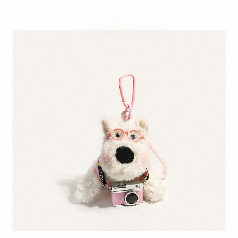 Kawaii Dog Keychain Cute West Highland Charm Cute Puppy Bag Accessory