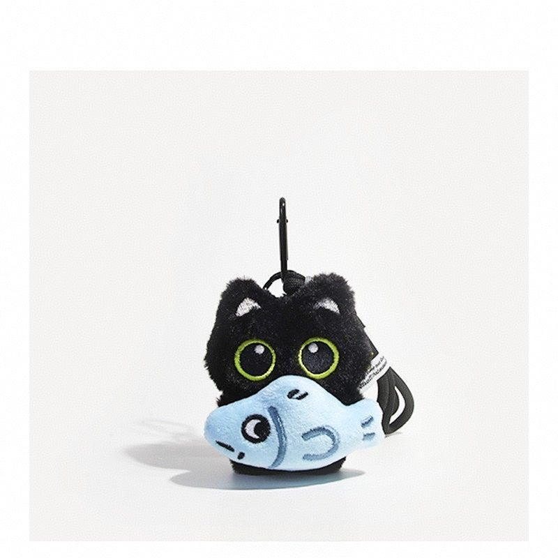 Cute Cat Keychain Soft Kitty Bag Charm Gifts for Cat Lover Christmas Gift