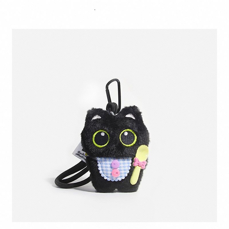 Cute Cat Keychain Soft Kitty Bag Charm Gifts for Cat Lover Christmas Gift