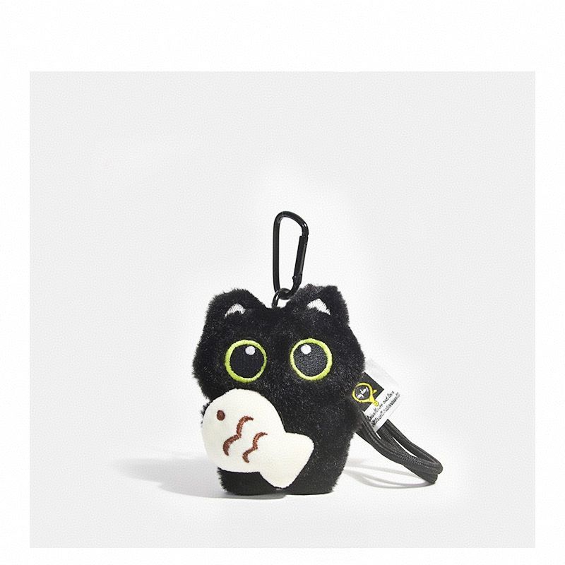 Cute Cat Keychain Soft Kitty Bag Charm Gifts for Cat Lover Christmas Gift
