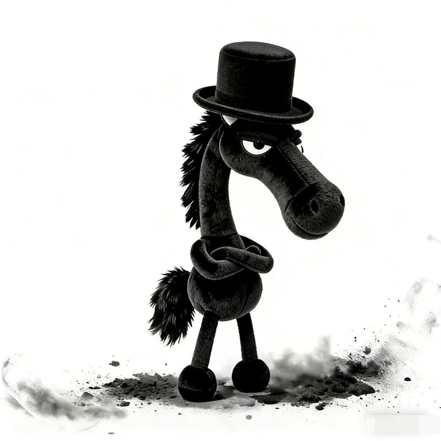 2026 Pegasus Cool Pony Car Keychain Zodiac Horse Plush Backpack Charm Cute Hanging Doll