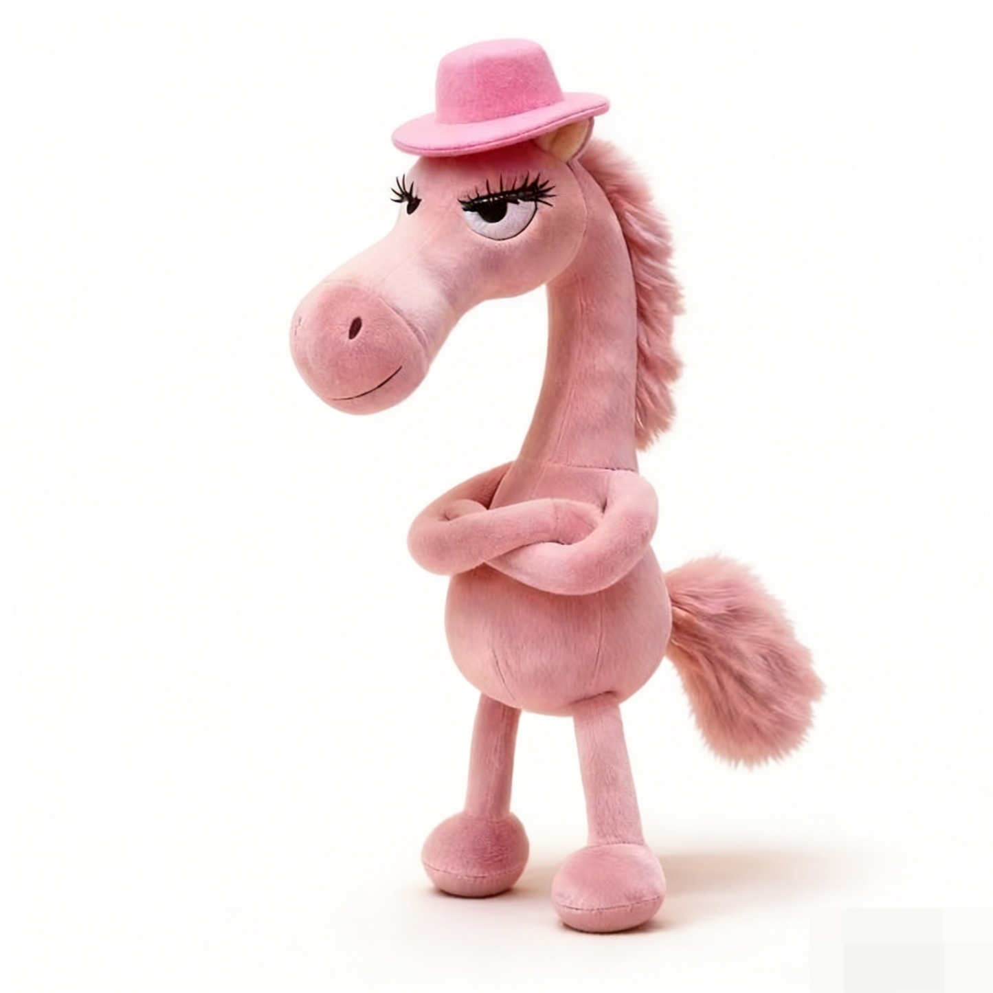 2026 Pegasus Cool Pony Car Keychain Zodiac Horse Plush Backpack Charm Cute Hanging Doll