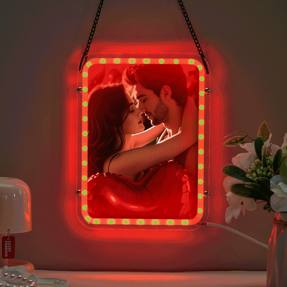 Custom Photo Lamp Custom Hanging Ornament Personalized Home Decor