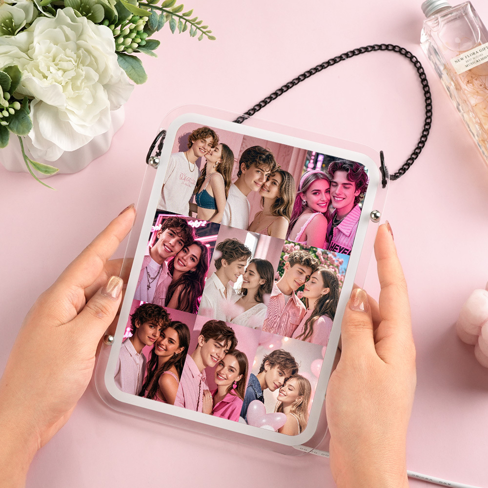 Custom Photo Lamp Custom Hanging Ornament Personalized Photo Home Decor